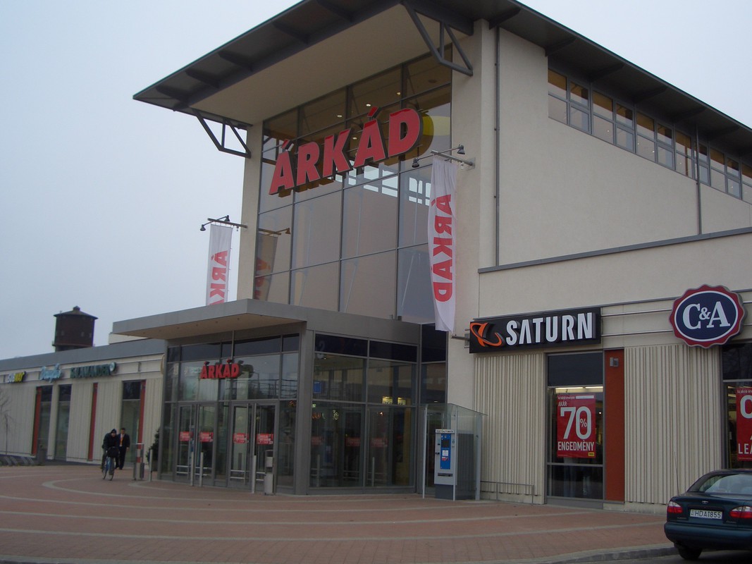 Árkád bevásárlóközpont Győr-Referenciák
